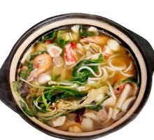 Crab Stick Noodle Soup