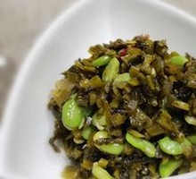 Salted Vegetable with Broad Bean Paste