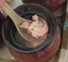 Ganoderma and Pig Brain Noodle Soup