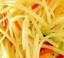 Spicy and Sour Potato Noodles with Rice