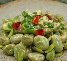 Stir-Fried Broad Beans