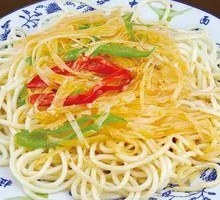 Spicy Sour Potato Noodles