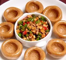 String Bean and Sourdough Cornbread