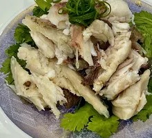 Torn Salted Blue Fish