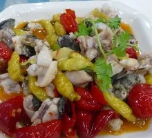 Sichuan-style Frog with Pickled Chili