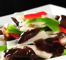 Chinese Yam and Wood Ear Mushroom