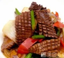 Stir-fried猪腰 with Sauce Noodles