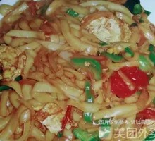 Egg Knife-Shaved Noodles