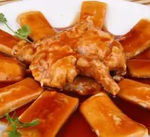 Stewed Pork Ribs with Rice Cake