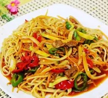 Beef Stir-Fried Noodles