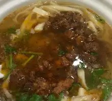 Spicy Pork Handmade Noodles