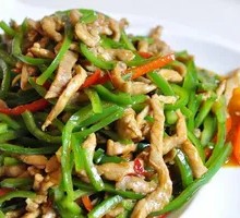 Green Pepper Shredded Pork