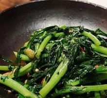 Water Bean Curd Stir-fried Water Morning Glory