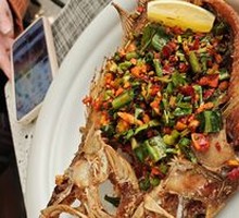 Shredded Sea Bass