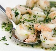 Watercress Stir-fried Shrimp