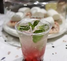 Mint Strawberry Soda