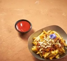 Sensual Meat Sauce Fries