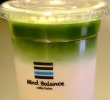 Red Bean Matcha Latte