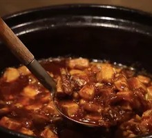 Crab Blood Mapo Tofu