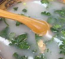 Duck Blood and Tofu Soup