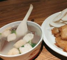 Egg Skin Duck Blood Soup