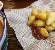 Yunnan Potatoes with Crispy Rice Cake