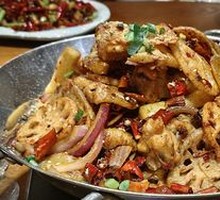 Spicy Frog Legs in Dry Pot