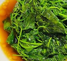Braised Watercress with Wine