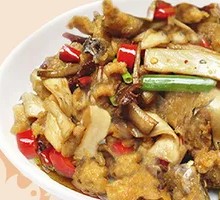 Fragrant Mushroom Pan-Fried Chicken