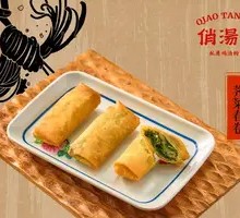 Spring Pancake with Shepherd's Purse