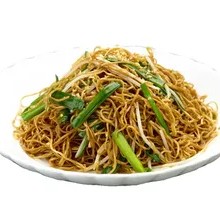 Vegetable Bean Sprout and Pork Noodles