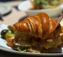 Yellow Croaker and Crab Roe Croissant