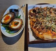 Grilled Chicken Bacon Pizza