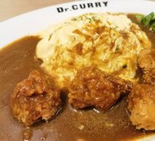 Fried Chicken Curry Omelette Rice
