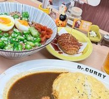 Beef Curry Omelette Rice