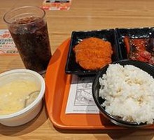 Golden Pork Cutlet Plate