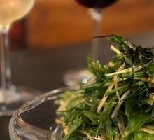 Watercress and Tofu Skin Salad