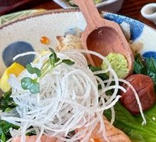 Salmon Tea-Brewed Rice Bowl