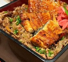 Eel and Beef Rice Bowl