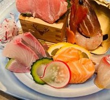 Five-color Raw Fish Slice Platter