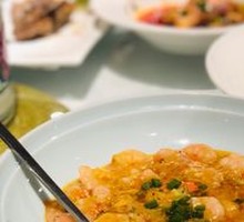 Crab Roe and Shrimp Stir-fry