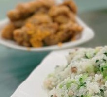 Salted Pork and Greens Fried Rice