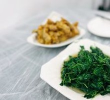 Braised Watercress with Wine