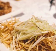 Leek and Potato Shreds