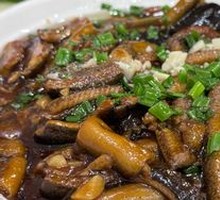 Stir-Fried Eel Strips