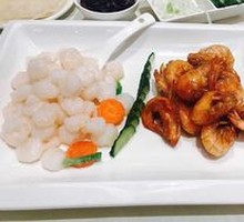 Stir-Fried Shrimp and Shrimp Roe Combo