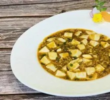 Crab Roe Simmered Tofu