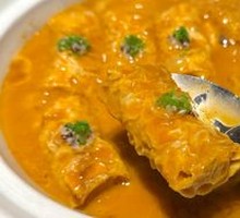 Fresh Shrimp and Crab Meat Yellow Porridge Bun