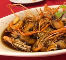 Steamed Shrimp with Soy Sauce