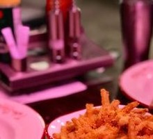 Salted Egg Yolk Potato Sticks